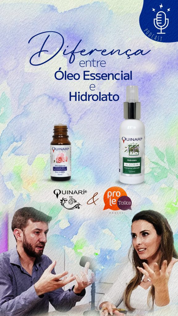 Diferença Entre Óleo Essencial e Hidrolato
