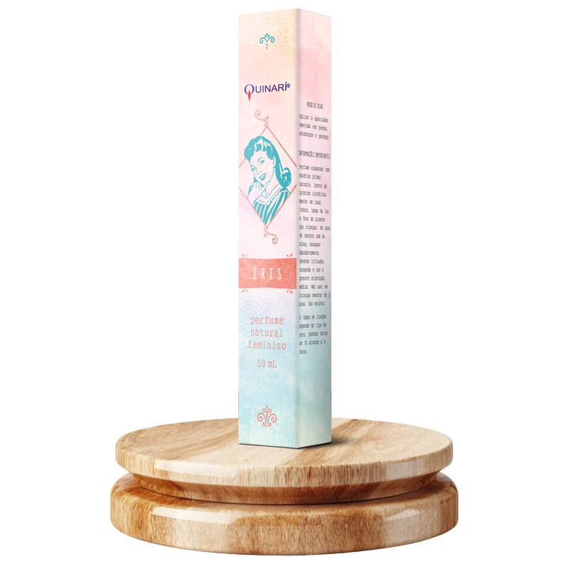 Íris Perfume Natural Botânico Vegano