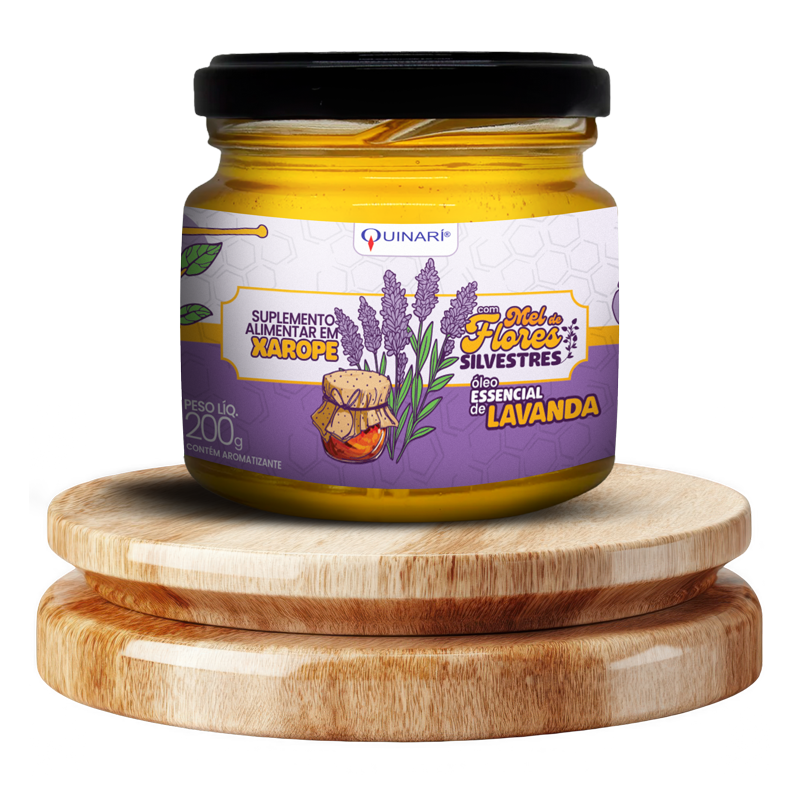 Mel com Óleo Essencial de Lavanda