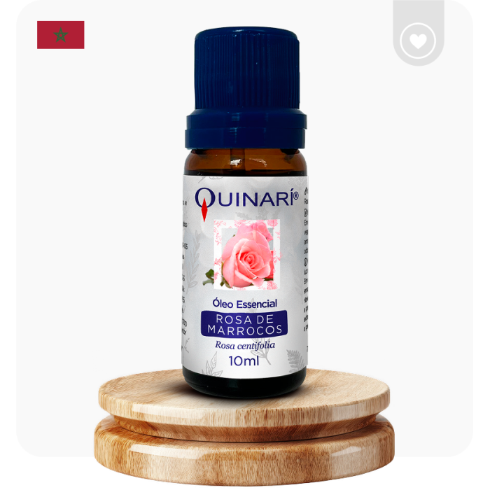 Óleo Essencial Rosa Marrocos QUINARÍ