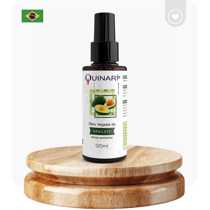 Óleo Vegetal de Abacate 120 mL QUINARÍ