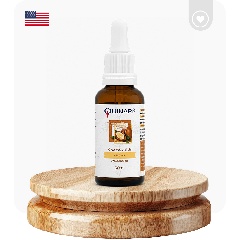 Óleo Vegetal de Argan 30 mL QUINARÍ