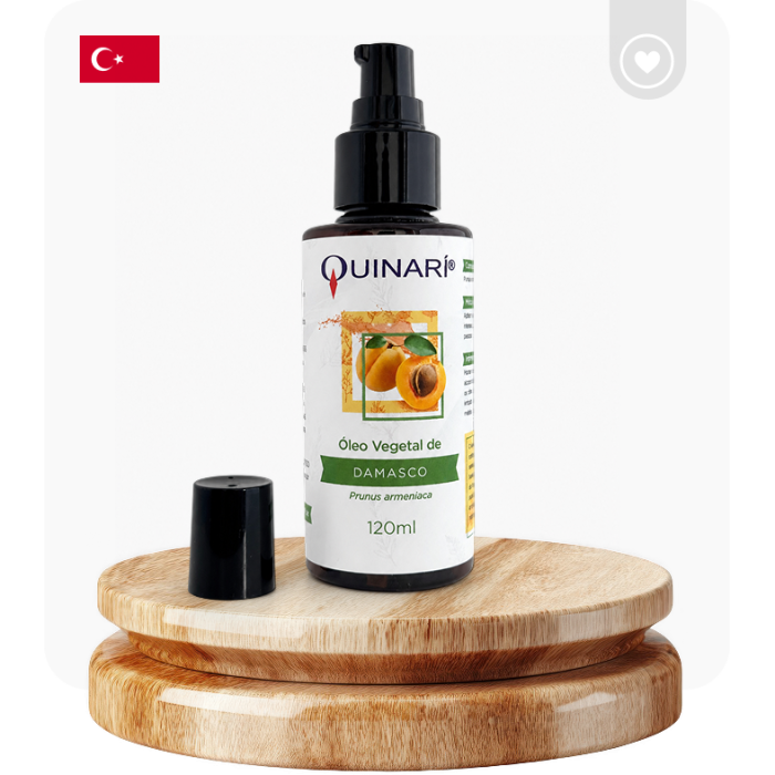 Óleo Vegetal de Damasco 120 mL QUINARÍ