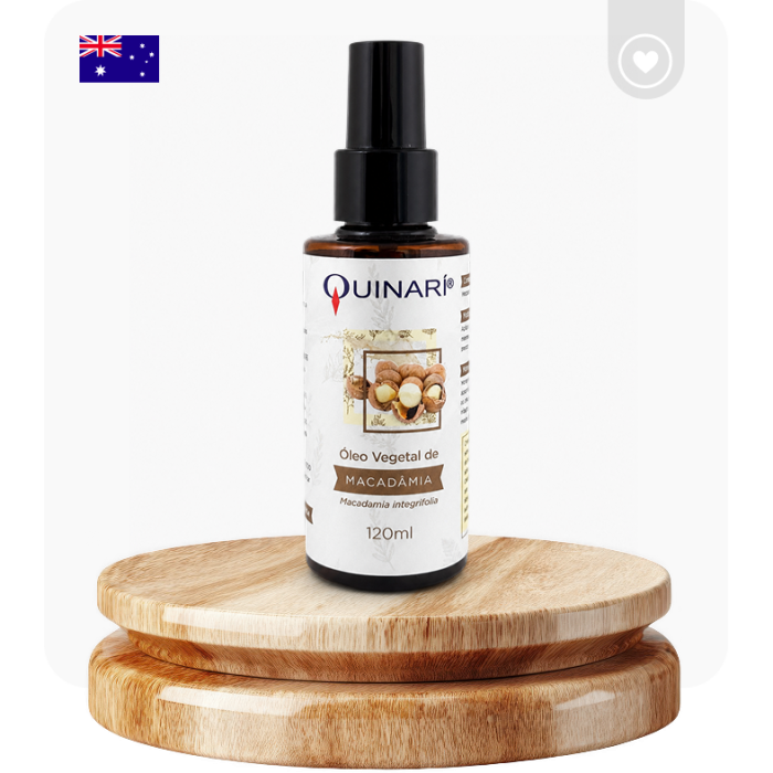 Óleo Vegetal de Macadâmia 120 mL QUINARÍ