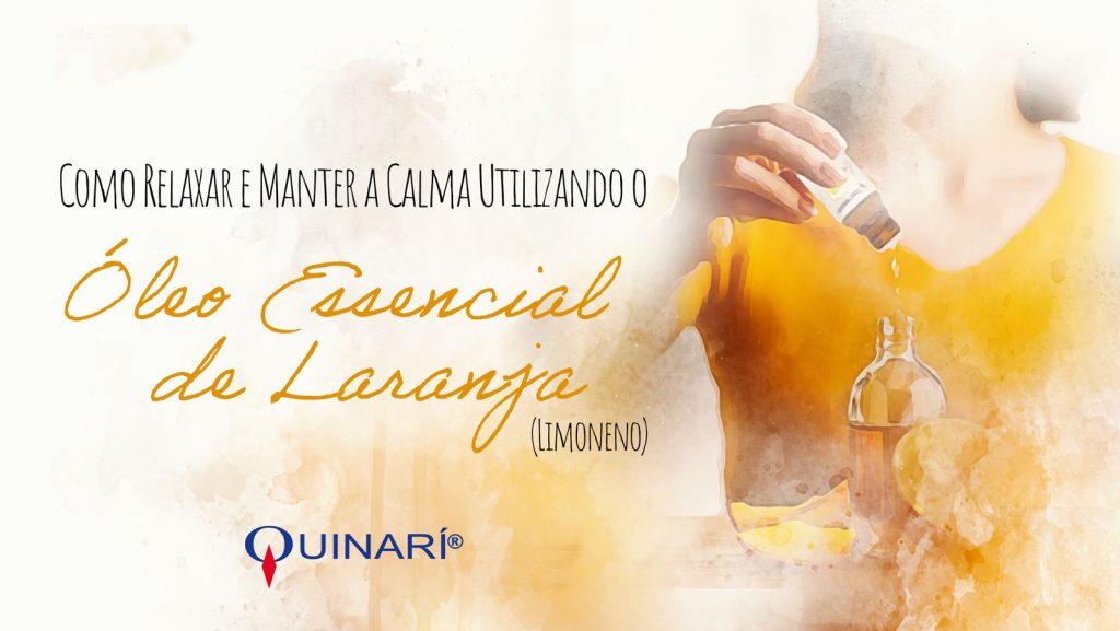 Óleo de Laranja Calmante e Relaxante Limoneno