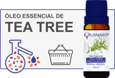 Comprar Óleo Essencial de Tea Tree (Melaleuca)